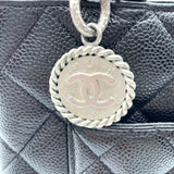 シャネル CHANEL 復刻トート A01804 ブラック キャビア レディース ハンドバッグ