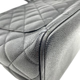 シャネル CHANEL 復刻トート A01804 ブラック キャビア レディース ハンドバッグ