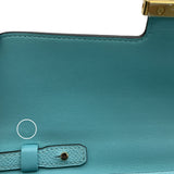 エルメス HERMES コンスタンストゥーゴー Y刻 ブルーアトール GD金具 エプソン レディース ショルダーバッグ