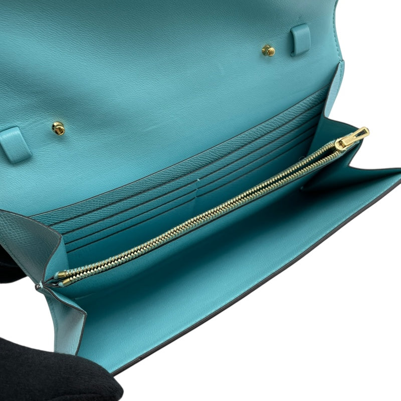 エルメス HERMES コンスタンストゥーゴー Y刻 ブルーアトール GD金具 エプソン レディース ショルダーバッグ