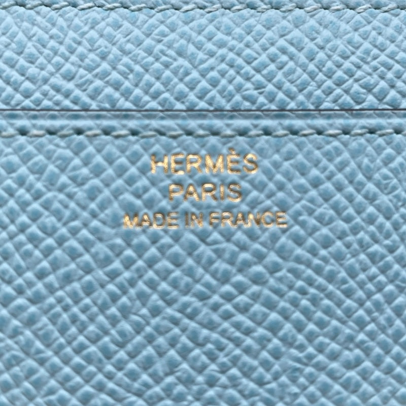 エルメス HERMES コンスタンストゥーゴー Y刻 ブルーアトール GD金具 エプソン レディース ショルダーバッグ