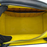 エム・シー・エム MCM ロゴ2WAYトートバッグ ネイビー レザー レディース トートバッグ