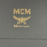 エム・シー・エム MCM ロゴ2WAYトートバッグ ネイビー レザー レディース トートバッグ