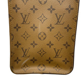 ルイ・ヴィトン LOUIS VUITTON オンザゴー MM M45321 ブラウン モノグラム・ジャイアント・リバース レディース ショルダーバッグ