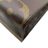 ルイ・ヴィトン LOUIS VUITTON オンザゴー MM M45321 ブラウン モノグラム・ジャイアント・リバース レディース ショルダーバッグ