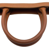 セリーヌ CELINE スモールバーティカルカバ 192082 タン キャンバス/カーフ レディース トートバッグ