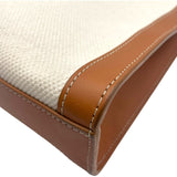 セリーヌ CELINE スモールバーティカルカバ 192082 タン キャンバス/カーフ レディース トートバッグ