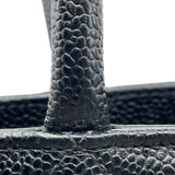 シャネル CHANEL 復刻トート A01804 5番台 ブラック　ゴールド金具 キャビアスキン レディース トートバッグ