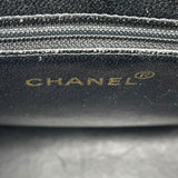 シャネル CHANEL 復刻トート A01804 5番台 ブラック　ゴールド金具 キャビアスキン レディース トートバッグ