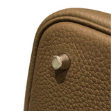 エルメス HERMES ピコタンロックMM K刻 エトゥープ　SV金具 トリヨン レディース ハンドバッグ