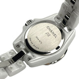 シャネル CHANEL J12 XS 19MM H5238 ホワイト セラミック/SS クオーツ レディース 腕時計
