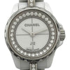 シャネル CHANEL J12 XS 19MM H5238 ホワイト セラミック/SS クオーツ レディース 腕時計