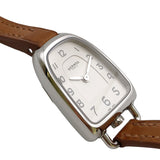 エルメス HERMES ギャロップ GA1.110 ホワイト ステンレススチール レディース 腕時計