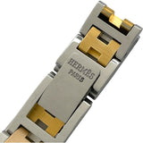 エルメス HERMES クリッパー ベージュ GP/SS クオーツ レディース 腕時計