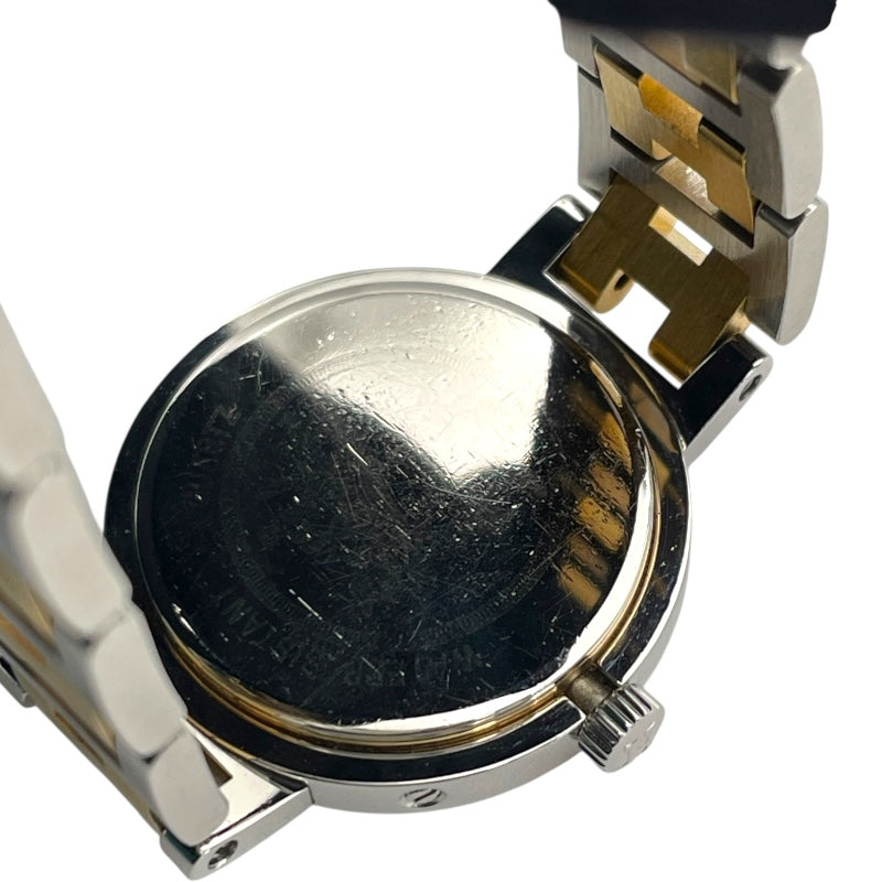 エルメス HERMES クリッパー ベージュ GP/SS クオーツ レディース 腕時計