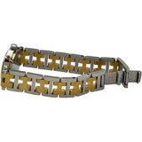 エルメス HERMES クリッパー ベージュ GP/SS クオーツ レディース 腕時計