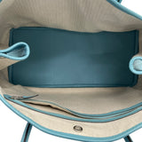 エルメス HERMES ガーデンパーティPM T刻 ブルーアトール SV金具 ネゴンダ レディース ハンドバッグ