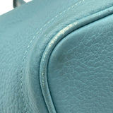 エルメス HERMES ガーデンパーティPM T刻 ブルーアトール SV金具 ネゴンダ レディース ハンドバッグ