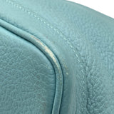 エルメス HERMES ガーデンパーティPM T刻 ブルーアトール SV金具 ネゴンダ レディース ハンドバッグ