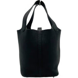 エルメス HERMES ピコタンロックPM A刻 ブラック SV金具 トリヨン レディース ハンドバッグ