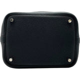 エルメス HERMES ピコタンロックPM A刻 ブラック SV金具 トリヨン レディース ハンドバッグ