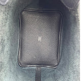 エルメス HERMES ピコタンロックPM A刻 ブラック SV金具 トリヨン レディース ハンドバッグ