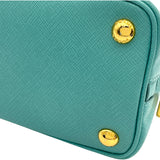 プラダ PRADA サフィアーノ 2WAY ハンドバッグ BL0838 ライトブルー GD金具 サフィアーノ レディース ショルダーバッグ