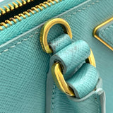 プラダ PRADA サフィアーノ 2WAY ハンドバッグ BL0838 ライトブルー GD金具 サフィアーノ レディース ショルダーバッグ