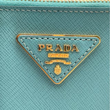プラダ PRADA サフィアーノ 2WAY ハンドバッグ BL0838 ライトブルー GD金具 サフィアーノ レディース ショルダーバッグ