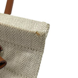 エルメス HERMES アリーヌMM ナチュラル・ベージュ キャンバス レディース ショルダーバッグ