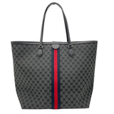 バレンシアガ BALENCIAGA ザハッカープロジェクト グラフィティ トートバッグ 680127 ブラック キャンバス メンズ トートバッグ