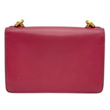 クリスチャン・ディオール Christian Dior ジャドールチェーンバッグ レッド レザー レディース ショルダーバッグ