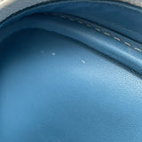 エルメス HERMES プリュム28 □J刻 ホワイト・ブルージーン エプソン レディース ハンドバッグ