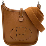 エルメス HERMES エブリンTPM W刻 ゴールド SV金具 トリヨン レディース ショルダーバッグ