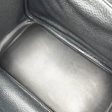 エルメス HERMES リンディ30 T刻印　(2015年製) ブラック　シルバー金具 トリヨンクレマンス レディース ハンドバッグ