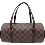 ルイ・ヴィトン LOUIS VUITTON パピヨンPM N51304 ブラウン ダミエ レディース ハンドバッグ