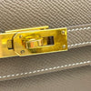エルメス HERMES ケリートゥーゴー Z刻 エトゥープ GD金具 エプソン レディース ショルダーバッグ