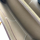 エルメス HERMES ケリートゥーゴー Z刻 エトゥープ GD金具 エプソン レディース ショルダーバッグ