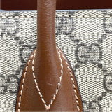 グッチ GUCCI インターロッキングGトート 659983 ブラウン GGスプリーム レディース ショルダーバッグ