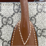 グッチ GUCCI インターロッキングGトート 659983 ブラウン GGスプリーム レディース ショルダーバッグ