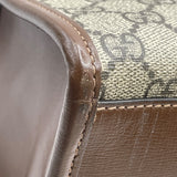 グッチ GUCCI インターロッキングGトート 659983 ブラウン GGスプリーム レディース ショルダーバッグ