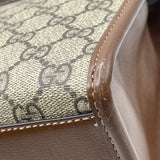 グッチ GUCCI インターロッキングGトート 659983 ブラウン GGスプリーム レディース ショルダーバッグ