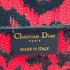 クリスチャン・ディオール Christian Dior ブックトートミディアム M1296ZRHM ブラック・ピンク キャンバス レディース トートバッグ