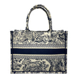 クリスチャン・ディオール Christian Dior ブックトート ミディアム MM1296ZTDT ネイビー キャンバス レディース トートバッグ