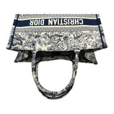 クリスチャン・ディオール Christian Dior ブックトート ミディアム MM1296ZTDT ネイビー キャンバス レディース トートバッグ