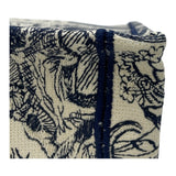 クリスチャン・ディオール Christian Dior ブックトート ミディアム MM1296ZTDT ネイビー キャンバス レディース トートバッグ