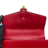 グッチ GUCCI シルヴィ 421882 レッド レザー レディース ショルダーバッグ