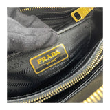 プラダ PRADA 2wayハンドバッグ BL0837 ブラック サフィアーノ レディース ハンドバッグ
