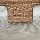 グッチ GUCCI ソーホーチェーンショルダー 536224 ベージュ レザー レディース ショルダーバッグ