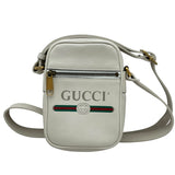 グッチ GUCCI シェリーライン ショルダーバッグ 574803 アイボリー レザー ユニセックス ショルダーバッグ